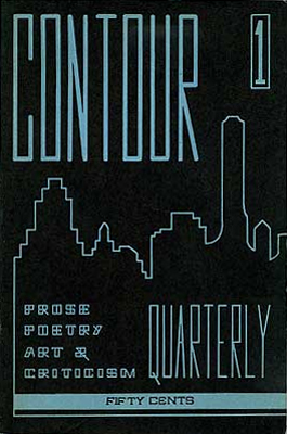 1947 Contour Magazine volume one number one cover by John Manfredi Berkeley